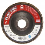 Type 29 Standard Flap Discs Type 27 Standard Flap Discs Zirconia 7 x 5/8 – 13 with Grit 40  273H040
